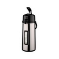 Eco Air Lever 2.2 Liter Sight Glass Thermos with Lever Lid